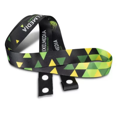 branded Colour Max Mask Lanyard - 20mm , from our range of promotional Custom Printed Lanyards