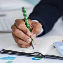 branded Toledo Metal Pen, from our range of promotional Metal Promotional Pens