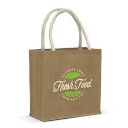 branded Monza Starch Jute Tote Bag, from our range of promotional Jute Shopping & Tote Bags