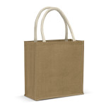 branded Monza Starch Jute Tote Bag, from our range of promotional Jute Shopping &amp; Tote Bags