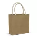 branded Monza Starch Jute Tote Bag, from our range of promotional Jute Shopping &amp; Tote Bags
