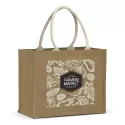 branded Torino Starch Jute Tote Bag, from our range of promotional Jute Shopping &amp; Tote Bags