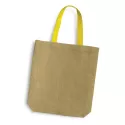 branded Thera Jute Tote Bag - Coloured Handles, from our range of promotional Jute Shopping &amp; Tote Bags