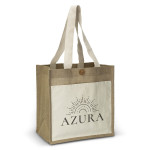 branded Osiris Tote Bag, from our range of promotional Jute Shopping &amp; Tote Bags