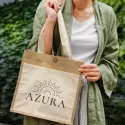 branded Osiris Tote Bag, from our range of promotional Jute Shopping &amp; Tote Bags
