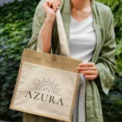 branded Osiris Tote Bag, from our range of promotional Jute Shopping & Tote Bags