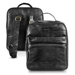 Backpacks  - Pierre Cardin Leather Backpack