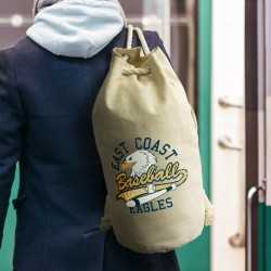 Sports Bags & Duffle Bags - Riverside Canvas Barrel Bag