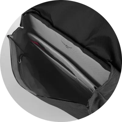 branded Osprey Arcane Flap Backpack, from our range of promotional Backpacks