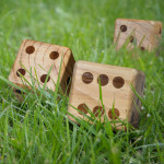 Toys, Games &amp; Novelties  - Wooden Yard Dice Game