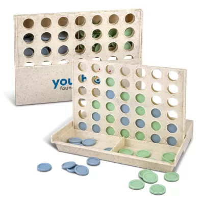 branded Four in a Row Game - Natura, from our range of promotional Executive Toys and Games
