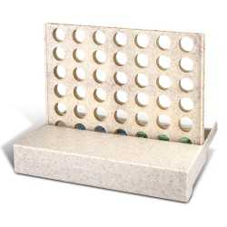 Executive Toys and Games - Four in a Row Game - Natura