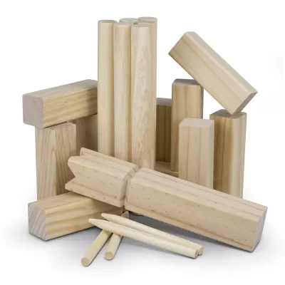 branded Kubb Wooden Game, from our range of promotional Executive Toys and Games