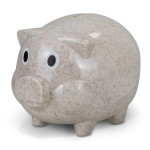 branded Natura Piggy Bank, from our range of promotional Money Boxes