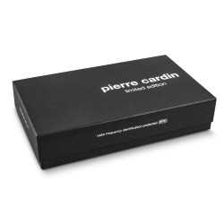 branded Pierre Cardin Leather Wallet Belt Gift Set, from our range of promotional Corporate Travel Wallets
