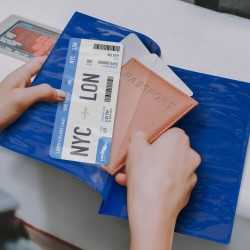 Corporate Travel Wallets - Vinyl Travel Wallet
