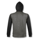 branded SOLS Silver Unisex Zipped Sweatshirt, from our range of promotional Hoodies