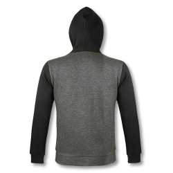 branded SOLS Silver Unisex Zipped Sweatshirt, from our range of promotional Hoodies