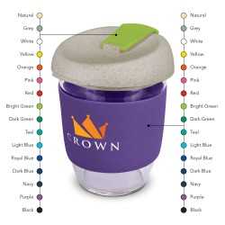 branded Stellar Cup Natura - 350ml, from our range of promotional Reusable Coffee Cups - Plastic & Ceramic