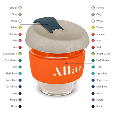branded Stellar Cup Natura - 250ml, from our range of promotional Reusable Coffee Cups - Plastic & Ceramic