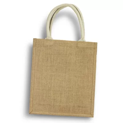 branded Serena Jute Triple Wine Carrier, from our range of promotional Wine Holders & Carriers