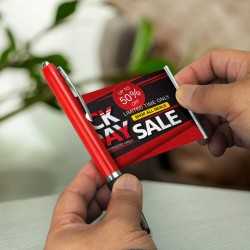 Novelty Pens - Neptune Stylus Banner Pen