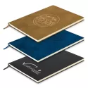 branded Genoa Soft Cover Notebook - Large, from our range of promotional Promotional Journals &amp; Notebooks