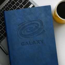 branded Genoa Soft Cover Notebook - Large, from our range of promotional Promotional Journals & Noteboooks