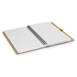 branded Bamboo Notebook - Medium, from our range of promotional Promotional Journals & Noteboooks