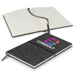 Promotional Journals &amp; Noteboooks  - RPET Felt Soft Cover Notebook - A5