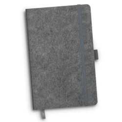 Promotional Journals & Noteboooks - RPET Felt Hard Cover Notebook - A5