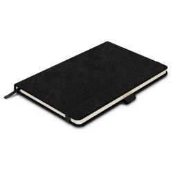 Promotional Journals & Noteboooks - RPET Felt Hard Cover Notebook - A5