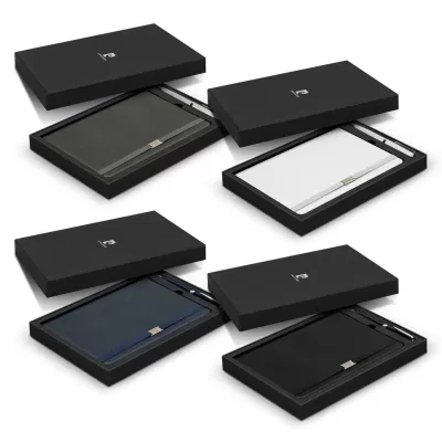 branded Pierre Cardin Novelle Notebook and Pen Gift, from our range of promotional Promotional Journals & Notebooks