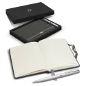 branded Pierre Cardin Novelle Notebook and Pen Gift, from our range of promotional Promotional Journals &amp; Notebooks