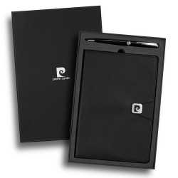 branded Pierre Cardin Biarritz Notebook and Pen Gift Set, from our range of promotional Promotional Journals & Noteboooks