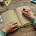 branded Omega Notebook - Kraft, from our range of promotional Promotional Journals &amp; Notebooks