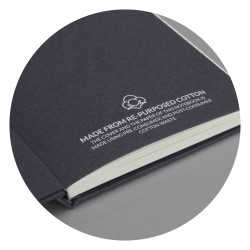 Promotional Journals & Noteboooks - Re-Cotton Hard Cover Notebook - A5