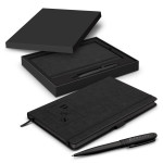 Promotional Journals &amp; Noteboooks  - Onyx Writing Set