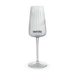 Printed Glasses &amp; Tumblers  - Luigi Bormioli Optica Flute