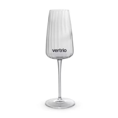 branded Luigi Bormioli Optica Flute, from our range of promotional Printed Glasses & Tumblers