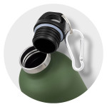branded Intrepid Vacuum Bottle, from our range of promotional Drink Bottles - Metal