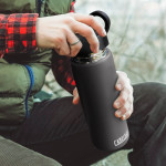 branded CamelBak Carry Cap Vacuum Bottle - 600ml, from our range of promotional Drink Bottles - Metal
