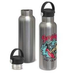 branded Nomad Vacuum Bottle Stainless - Carry Lid, from our range of promotional Drink Bottles - Metal