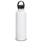 branded Nomad Vacuum Bottle 1L - Carry Lid, from our range of promotional Drink Bottles - Metal