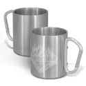 branded Carabiner Coffee Mug - 300ml, from our range of promotional Reusable Coffee Cups - Metal