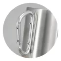 branded Carabiner Coffee Mug - 300ml, from our range of promotional Reusable Coffee Cups - Metal