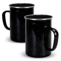 branded Bendigo Enamel Mug - 600ml, from our range of promotional Reusable Coffee Cups - Metal
