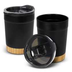 branded Valetta Double Wall Cup - 350ml, from our range of promotional Reusable Coffee Cups - Metal