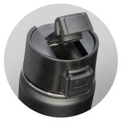 branded Swiss Peak Stealth Vacuum Cup - 400ml, from our range of promotional Reusable Coffee Cups - Metal