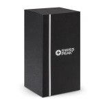 branded Swiss Peak Stealth Vacuum Cup - 400ml, from our range of promotional Reusable Coffee Cups - Metal